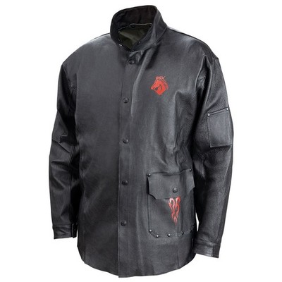 Black Stallion JL2035-BK BSX  Contoured Grain Pigskin Welding Jacket, 2X-Large