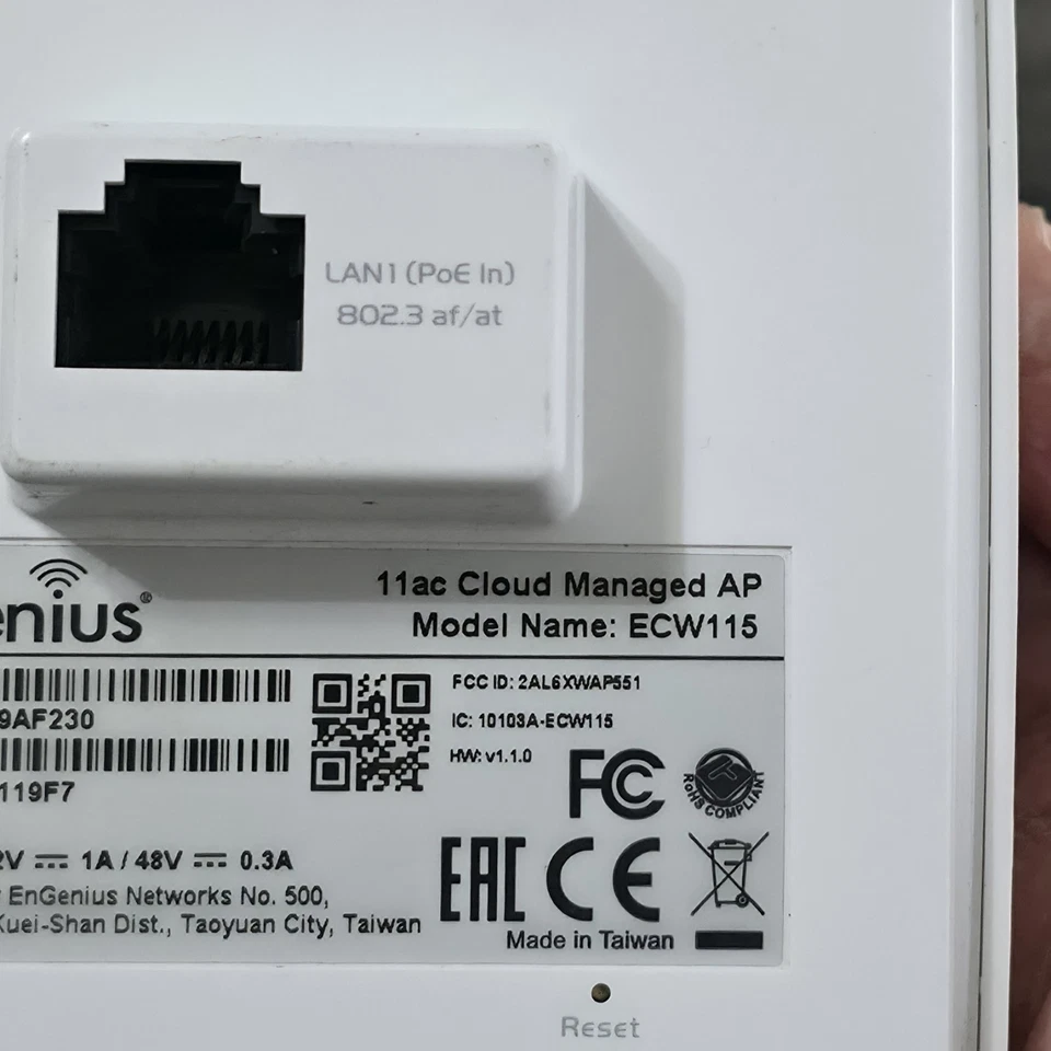 EnGenius Cloud Managed ECW115 2x2 802.11 - Image 4 of 4