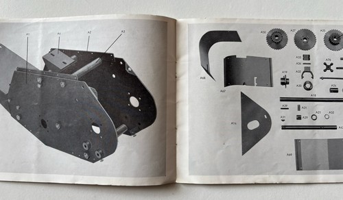 Landmaster Rotary Hoe Original VTG Maintenance Instructions & Spare Parts List - Picture 4 of 4