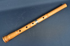 Japanese Shakuhachi Wooden Flute Traditional Bamboo Style Zen Music Instrument