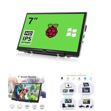 Lightweight 7-Inch Portable HDMI Monitor with 178  Viewing Angle   Plug-and-Play