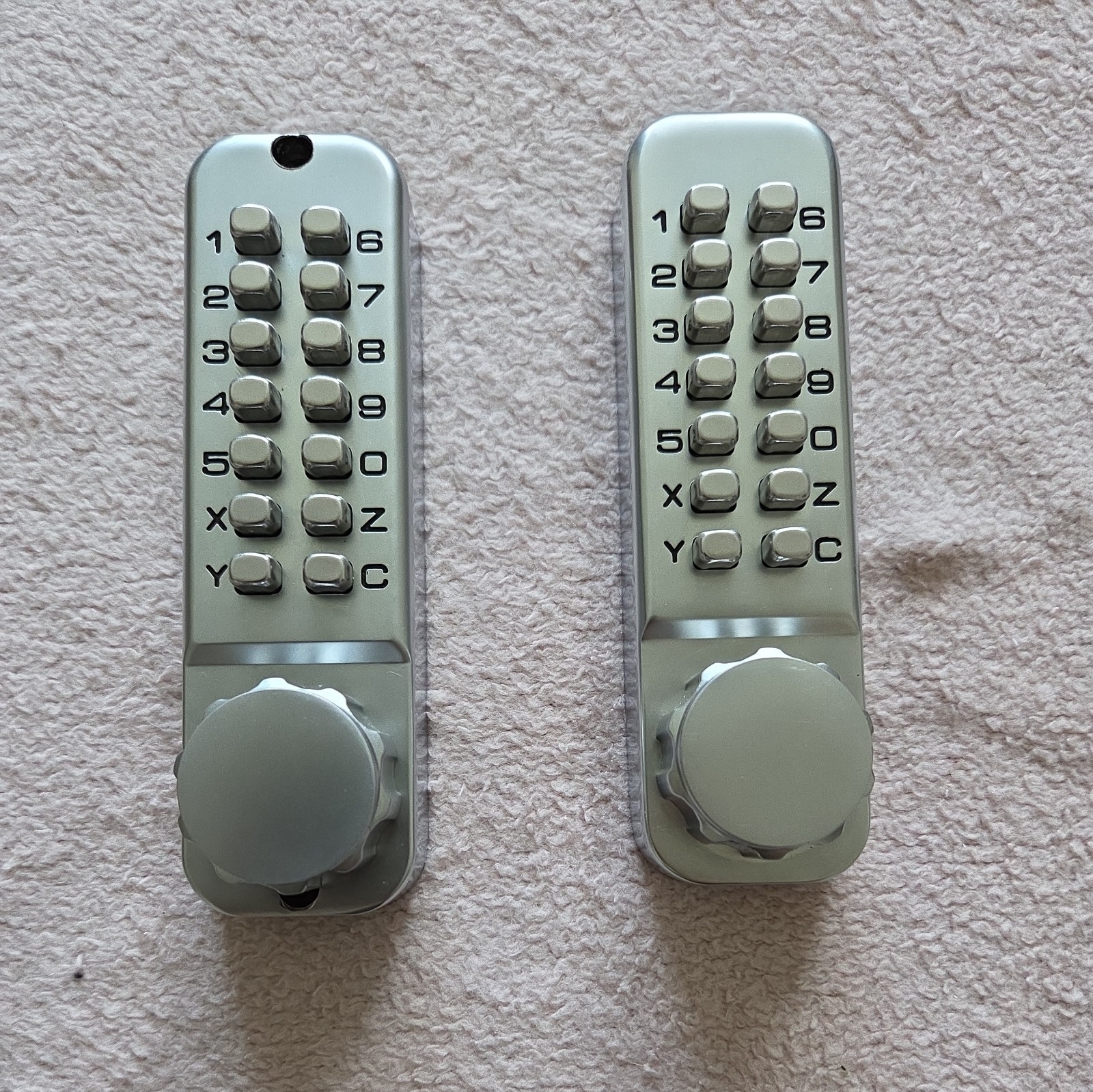 Mechanical Push Button Digital Combination Code Door Lock Keyless Access Office