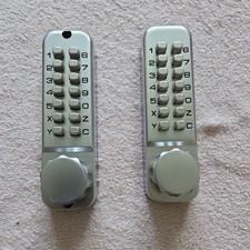 Mechanical Push Button Digital Combination Code Door Lock Keyless Access Office