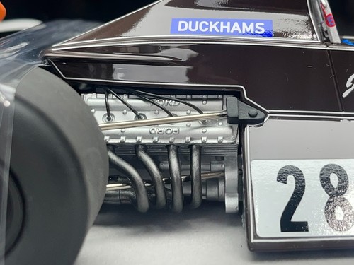 #28 John Watson Brabham Ford BT44 Italy GP 1974 Model F1 1/18 Tecnomodel - Picture 10 of 16