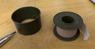 vintage Johnson and Johnson nearly full roll of ''ZO'' adhesive plaster
