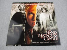 Vintage The Hand That Rocks the Cradle LaserDisc Letterbox Widescreen 1992 R
