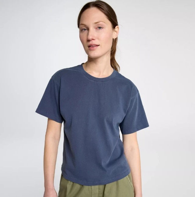 Alpine Design Women's Hike Short Sleeve Tee Mountain Lake Size L