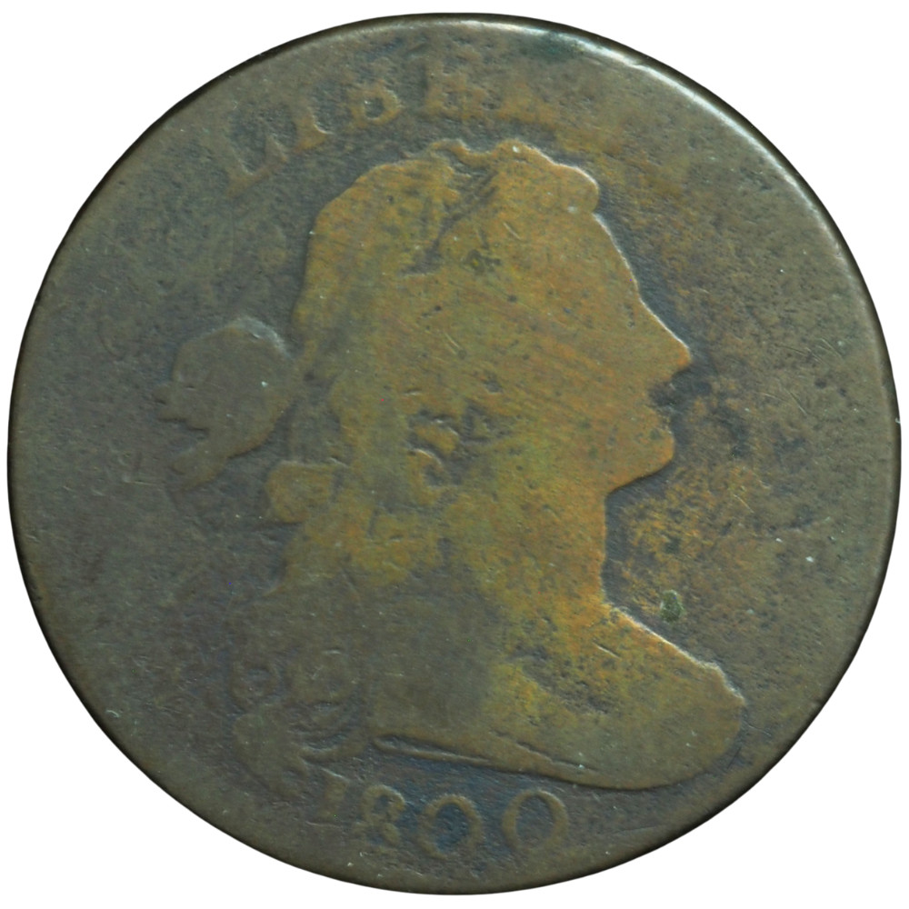 1800 Draped Bust Large Cent Good Condition *JE