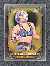 2025 #AG-AKA Asuka Topps Chrome WWE Allen & Ginter Insert