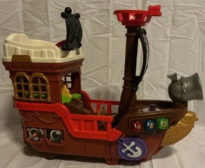 VTech Treasure Seekers Pirate Ship - Kids Fold Open Playset - Lights, Sounds
