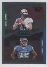 2008 Upper Deck Draft Edition Green Exclusives Dwight Lowery Colt Brennan 0a3