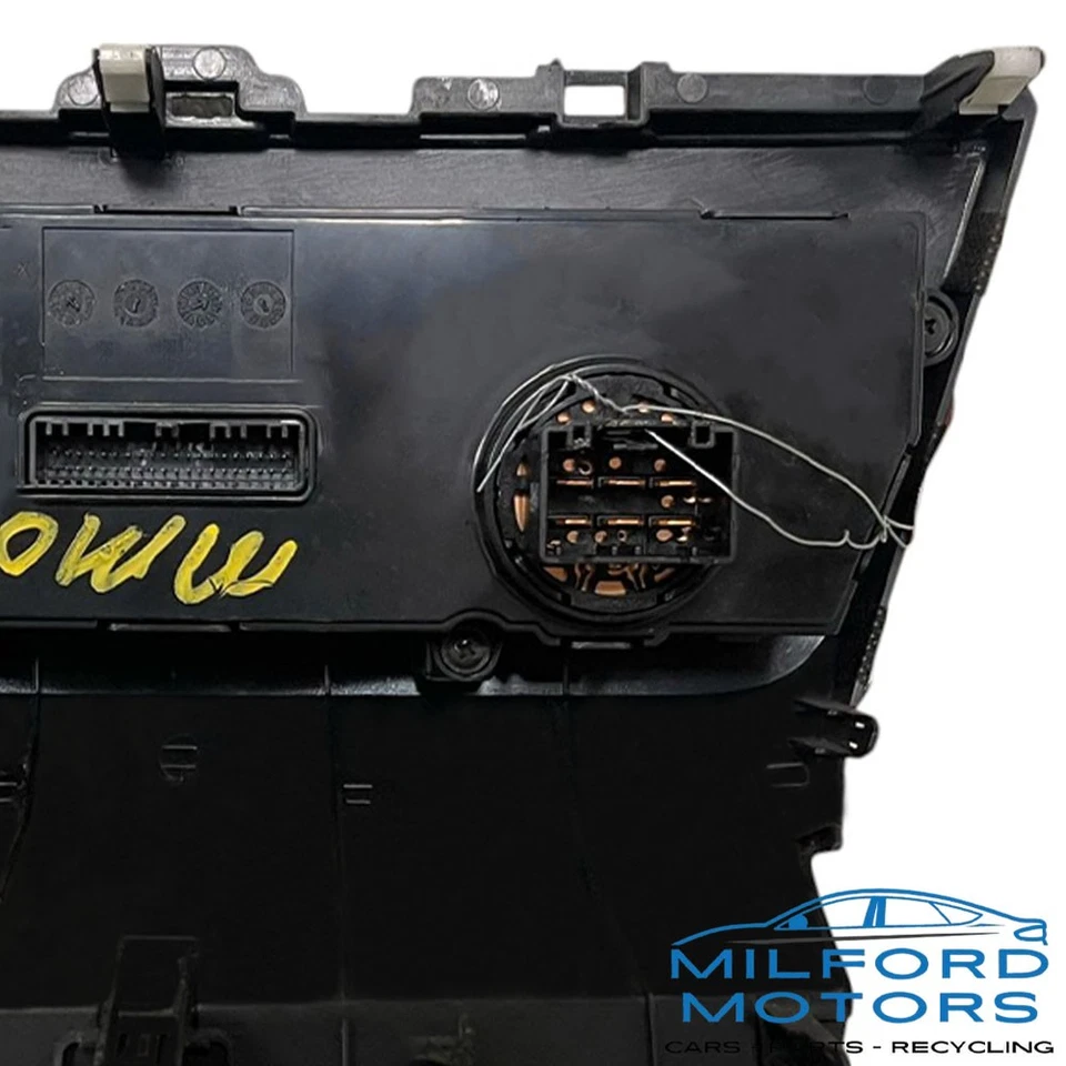 Controle de temperatura dianteiro manual preto compatível com 2016-2017 Dodge Durango 3.6L - Imagem 2 de 4