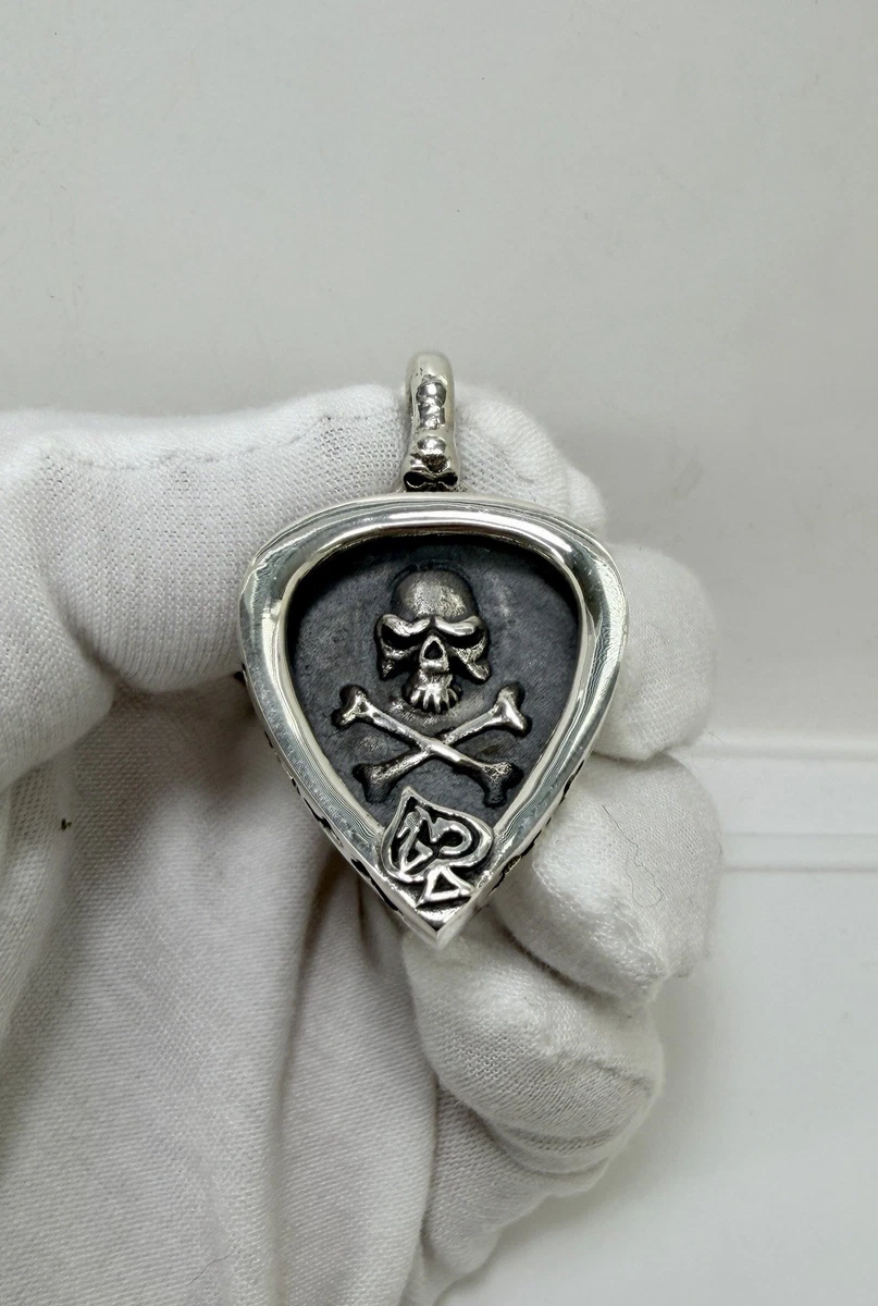 Guitar Pick Holder Pendant In Men's Chains, Necklaces & Pendants