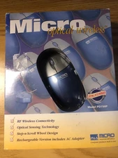 Micro Innovations Optical Wireless Mouse Model PD750P Open Box