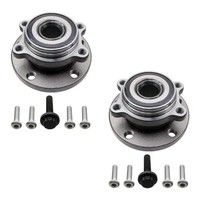 2 X Radlager + Radnabe Vorn FüR VW Passat 3C CC Golf 5 Tiguan Touran Vorderachse