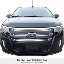 For Ford Edge 2011-2014 Apg 4-pc Chrome 1.8 Mm Wire Mesh Main Grille For Ford Edge 2011-2014 Apg 4-pc Chrome 1.8 Mm Wire Mesh Main Grille