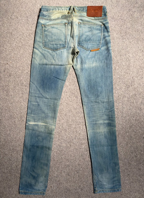 BNWOT Natural Selection Smith Skinny Groom Kurabo Denim Mens Jeans | W32 L34