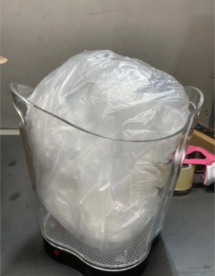 Cubo de hielo LED|Cubo de hielo portátil|6 litros|Trébol de cuatro hojas 10,4"Lx9,8"Wx10"H Foto 4 de 4