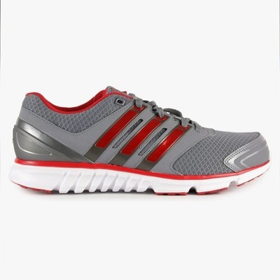 Adidas Men's Falcon PDX Running Athletic Shoes Sneakers Techno Gray Red, 9.5