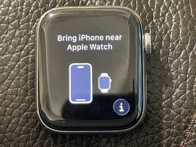 Apple Watch Series 6 44mm Stainless Steel GPS+Cellular