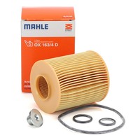 Mahle ÖLfilter + Schraube FüR Opel Astra G H Combo Corsa C Meriva A 1.7 Dti/Cdti