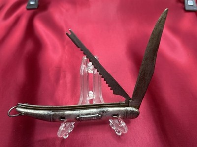 Antique N. Schreiber & Sons Germany Fish Knife Fish Scaler Pocket Knife