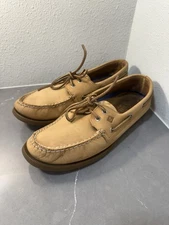 SPERRY Auth. Original Men’s Boat Shoes Sahara Brown Non-Marking Size 11 Leather