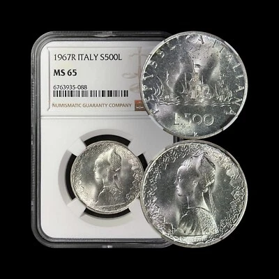 Silver 1967 Italian Coins (1861-Now) for sale | eBay