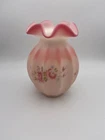 Fenton Rosalene Satin 7.5 Inch Vase - Signed