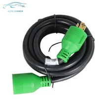 Generator Extension Cord 3 Prong 30A 10~100FT 125V NEMA L5-30P/L5-30R Twist Lock