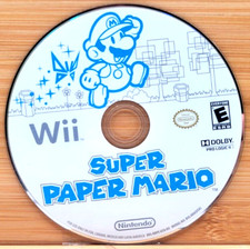 Super Paper Mario Wii GAME NINTENDO Wii 2007 GAME DISC ONLY