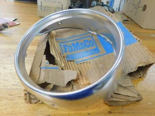 NOS 1964 FORD FAIRLANE AND 500 RH INNER HEADLIGHT DOOR BEZEL TRIM C4OZ-13064-B