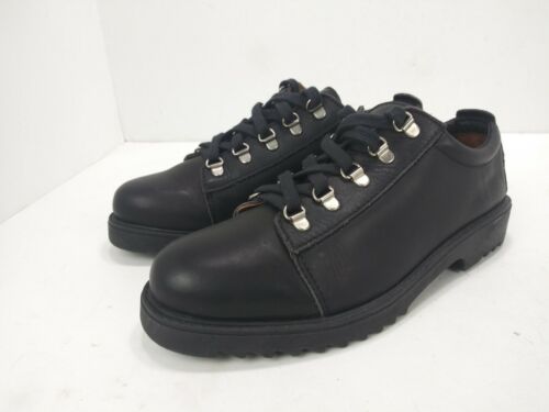 Ann Taylor Oxford Hiker Chunky Shoes Womens 8.5  black 90s 2000s y2k  - Picture 1 of 8