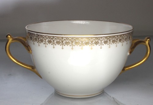 Vintage c.1900 D&C France Limoges Higgins & Seiter NY Cup - 第 1/7 張圖片
