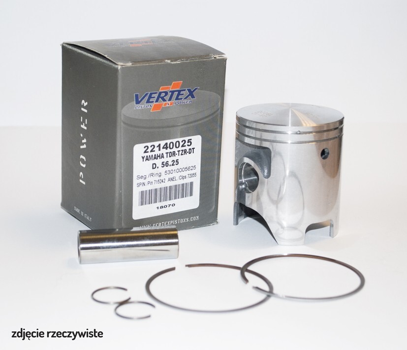 Piston Yamaha DT 125 R TDR TZR 125cc deux-temps usiné de haute précision
