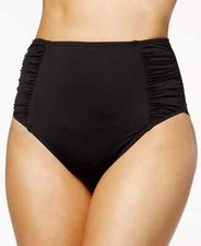 Bar III Solid High-Waist Bikini Bottoms Size M U10 382 NEW