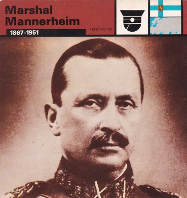 MARSHAL WAYHEIM ~ 1867-1951 ~ FINNISCHER MILITÄRFÜHRER