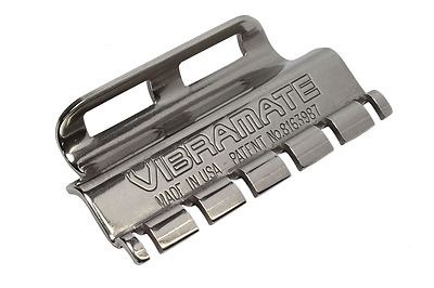 Vibramate Spoiler - String Retainer for Bigsby - Polished Stainless Steel