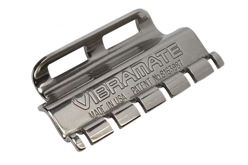 Vibramate Spoiler - String Retainer for Bigsby - Polished Stainless Steel