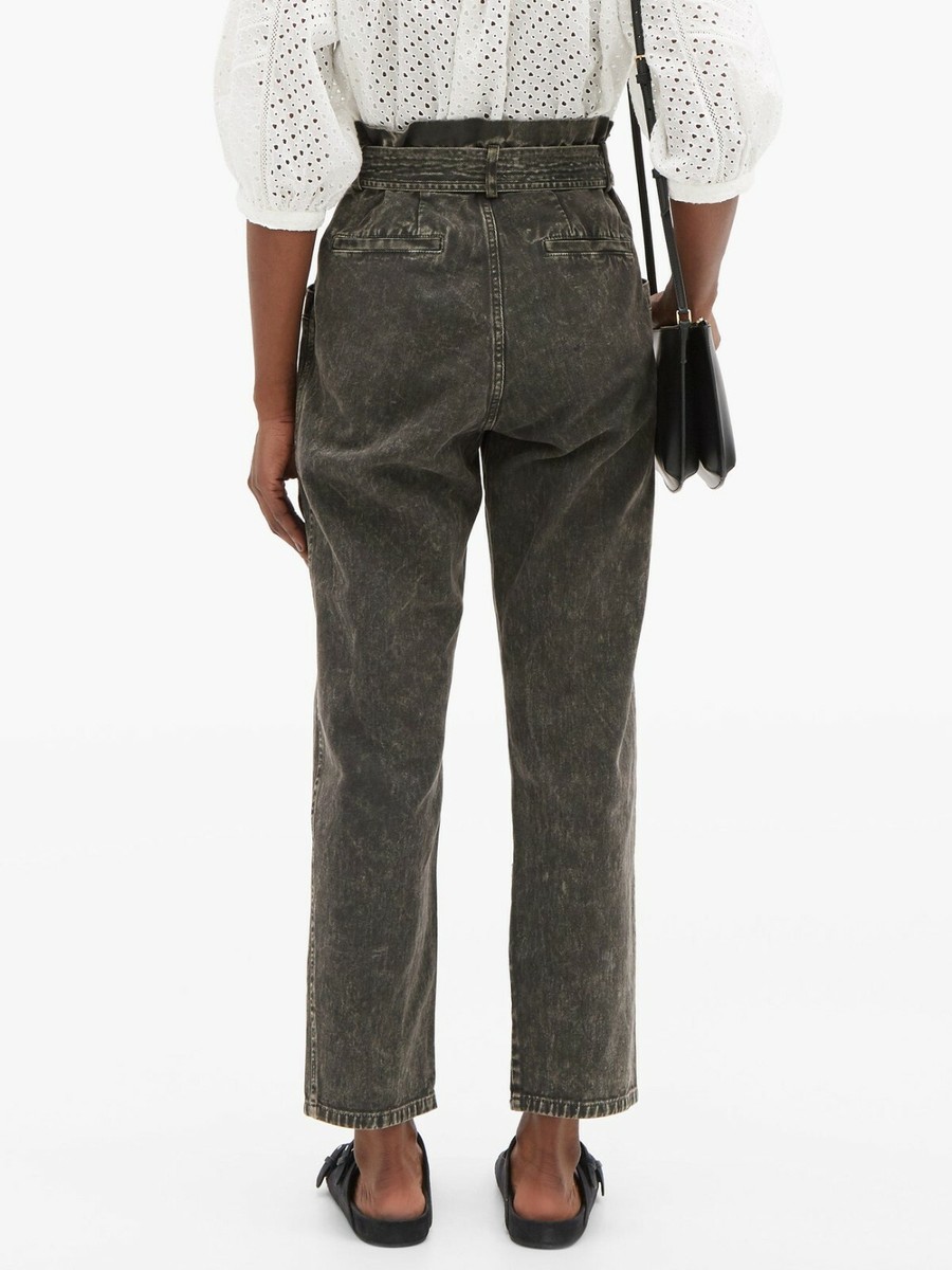 [JILLSTUART]★25SS★韓国人気★Washing Cotton Denim Pants Dolls Kill Dual Delight Convertible Jeans by Current Mood