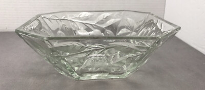 VTG Crystal Fruit Bowl Medium Size 8.5