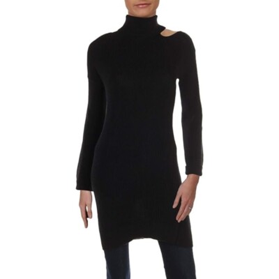 Bar Iii Macy's Women's Sweater Dresses Turtleneck Bar