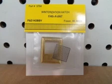 P&D Hobby Brand O Scale Detailing Parts: Winterization Hatch, EMD F Units