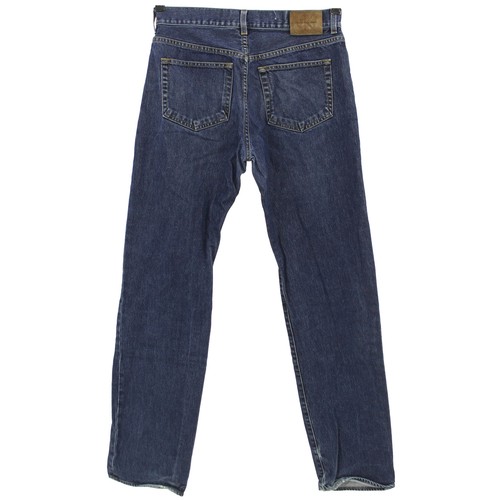 #5979 CALVIN KLEIN Herren Jeans Hose Denim ohne Stretch blue blau 33/34 - Picture 2 of 2