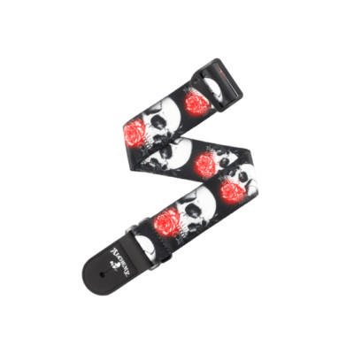 D'Addario Alchemy Guitar Strap - Luminous Rose Design