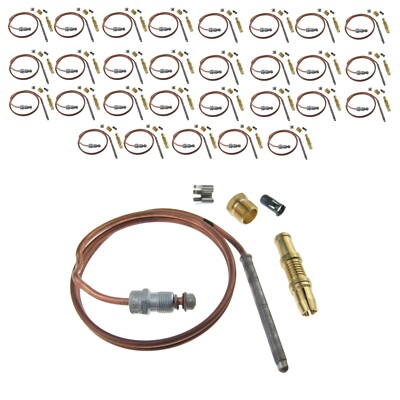 30 x TC24SF ROBERTSHAW UNI LINE 1980-024 SNAP FIT THERMOELEMENT 24'' 600mm GSP