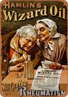 METAL SIGN - 1890 Hamlin's Wizard Oil for Rheumatism -- Vintage Look | eBay