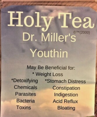 Dr Millers Original YouTHIN  HOLY TEA  - One Month Supply (8 bags)  NEW SALE!  