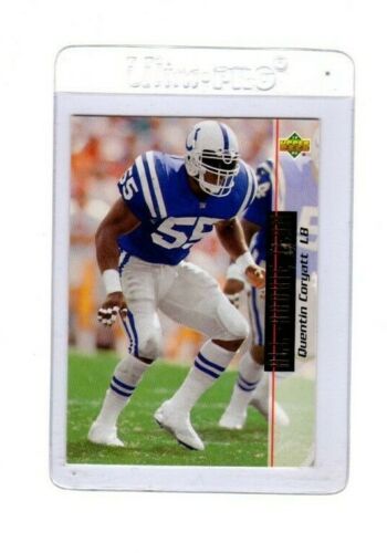 1993 Upper Deck "QUENTIN CORYATT" Indianapolis Colts rookie card #47  NICE - Picture 1 of 2