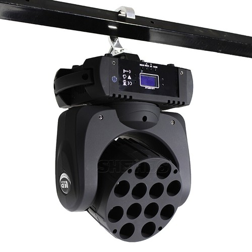 LED 12x12W Beam Moving Head Light RGBW DJ Disco Party Stage Wash Lights - Picture 5 of 17